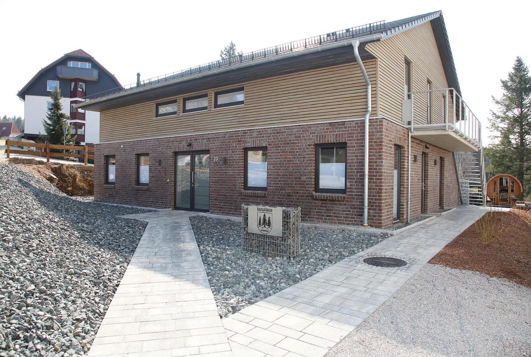 Bergtraum Braunlage Im Harz, 17 Gaeste, Sauna, Pool Villa Esterno foto